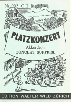 Platzkonzert Band 3 | Concert surprise für Akkordeon 