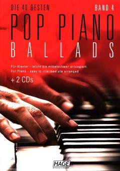 Pop Piano Ballads Band 4 mit 2 CDs 