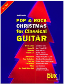 Pop & Rock Christmas for Classical Guitar 