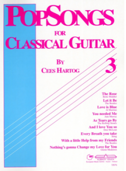 Popsongs For Classical Guitar 3 
