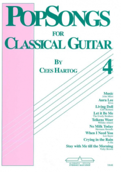 Popsongs for Classical Guitar 4 