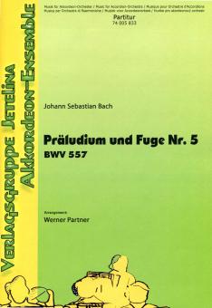 Präludium und Fuge Nr. 5, BWV 557 