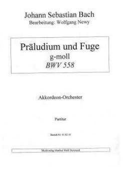 Präludium und Fuge g-moll - BWV 558 