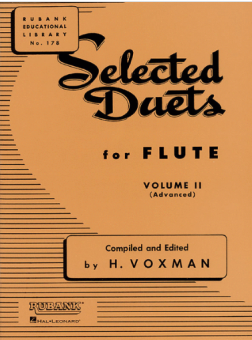 Selected Duets for Flute Vol. II - advanced 