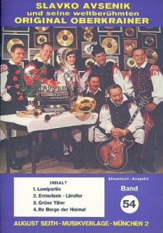 Slavko Avsenik und seine weltberühmten Original Oberkrainer Band 54 