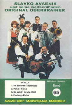Slavko Avsenik und seine weltberühmten Original Oberkrainer Band 65 