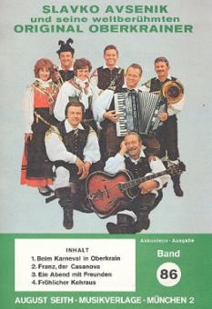 Slavko Avsenik und seine weltberühmten Original Oberkrainer Band 86 