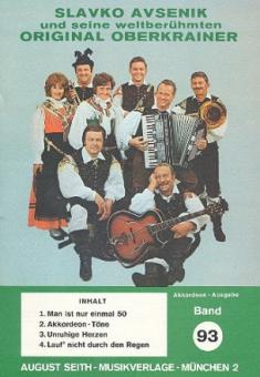 Slavko Avsenik und seine weltberühmten Original Oberkrainer Band 93 