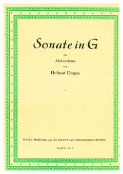 Sonate in G 