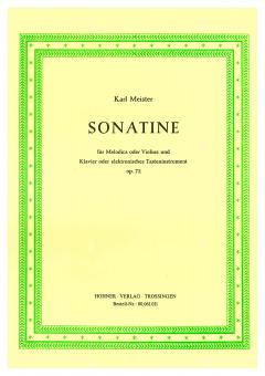 Sonatine op. 72 - Klav.Kammermusik 