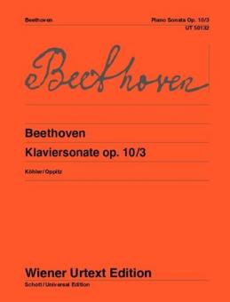 Klaviersonate in D-Dur op. 10/3 (Köhler/Oppitz) 