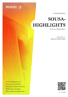 Sousa-Highlights | Medley Akkordeonorchester Partitur | mittel 