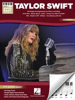 Taylor Swift: Super Easy Songbook (2. Edition) 