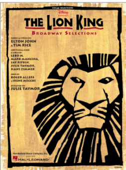 The Lion King: Broadway Selections 