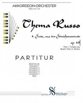 Thema Russo - 4. Satz aus der Streicherserenade op. 48 