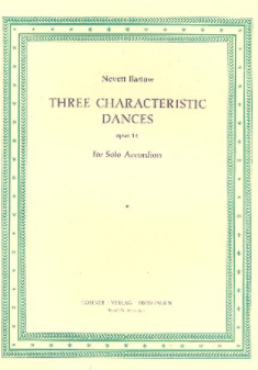 Three characteristic dances op. 14 