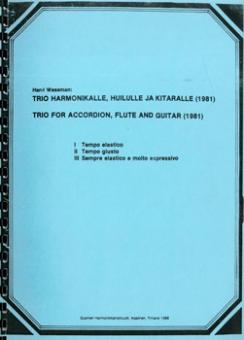 Trio Harmonikalle, Huilulle Ja Kitaralle (1981) 