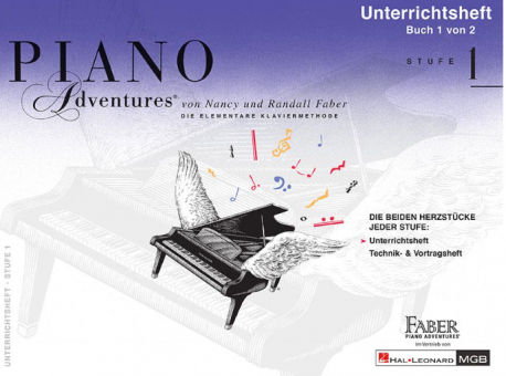 PIANO Adventures: Stufe 1 - Unterrichtsheft 1 