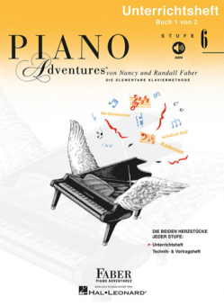 PIANO Adventures: Stufe 6 - Unterrichtheft 6 