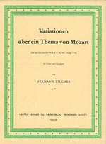 Variationen über ein Thema von Mozart 