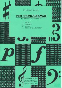 Vier Phonogramme 