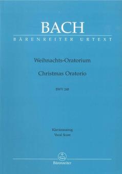 Weihnachts-Oratorium BWV 248 Klavierauszug vokal 