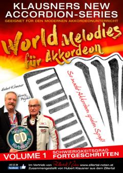 World Melodies für Akkordeon Vol. 1 (Fortgeschritten) 